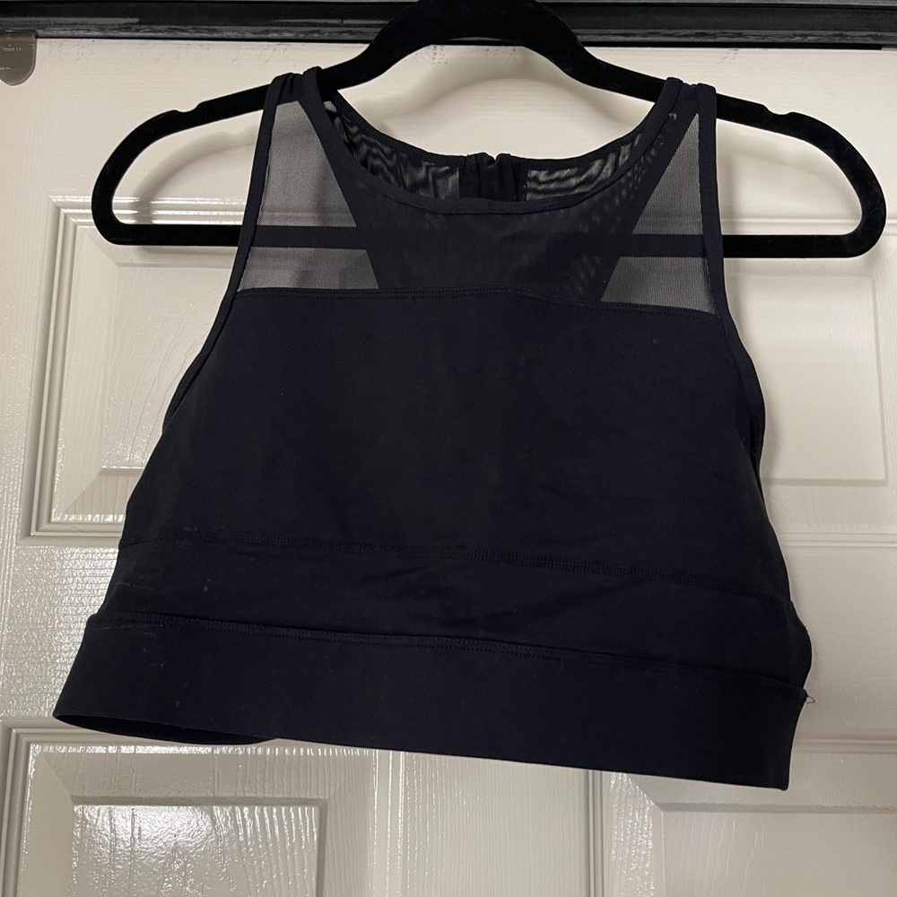 Zyia Active Black All Star Racerback Sports Bra Black XL